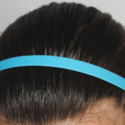 Bandeau cheveux bleu ciel