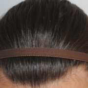 bandeau cheveux brun