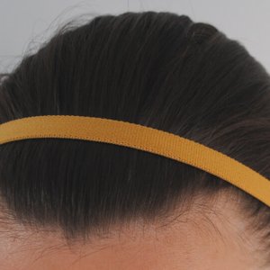 Bandeau cheveux camel