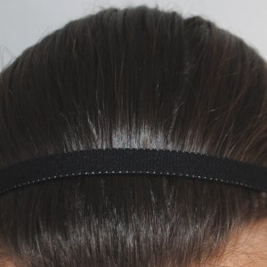 Bandeau cheveux noir