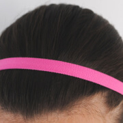 Bandeau cheveux rose