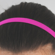 Bandeau cheveux rose fuschia