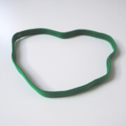 Bandeau cheveux vert