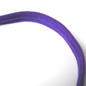 Bandeau cheveux violet