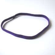 Bandeau cheveux violet